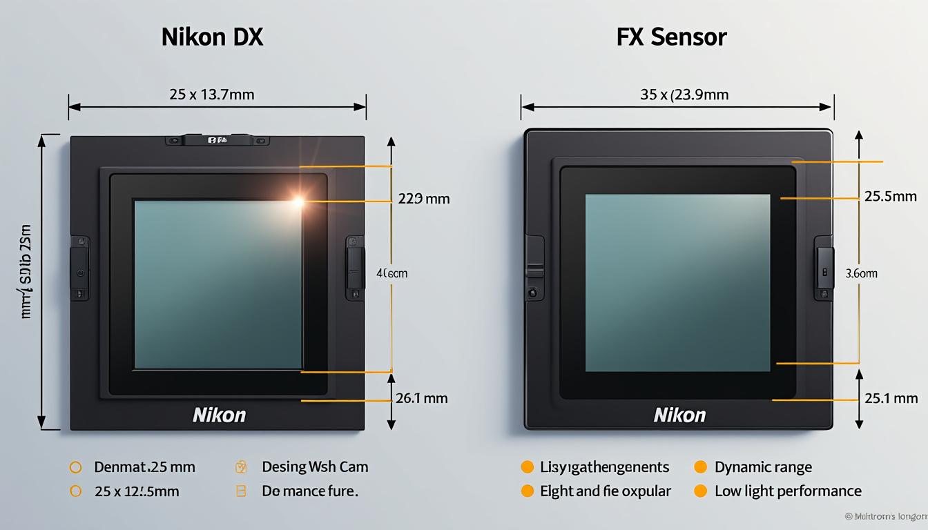 découvrez les distinctions essentielles entre les formats dx et fx de nikon. choisissez le capteur idéal pour vos besoins photo grâce à notre guide clair et comparatif.